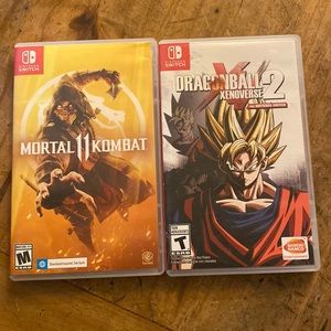 Lot of 2 Nintendo Switch games